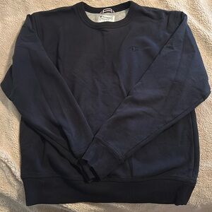 M Navy Blue Champion Crewneck Sweater